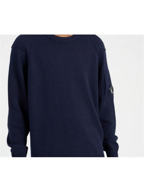 KNITWEAR - CREW NECK C.P.COMPANY | RFCMKN707A110149A888  TOTAL ECLIPSE